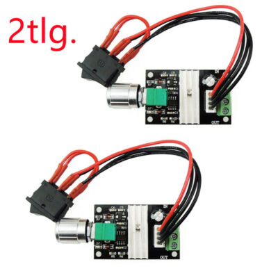 2tlg 1203BB PWM Drehzahlregler Motor Speed Controller Module DC 6V 12V 24V 3A