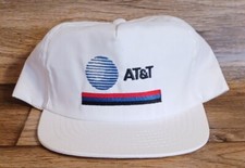 AT&T 3 Stripe Trucker Hat Dad Cap Made In USA