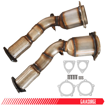 #ad #ad Pair Catalytic Converter for 2008 2009 2010 Porsche Cayenne 4.8L V8 GAS DOHC $164.69