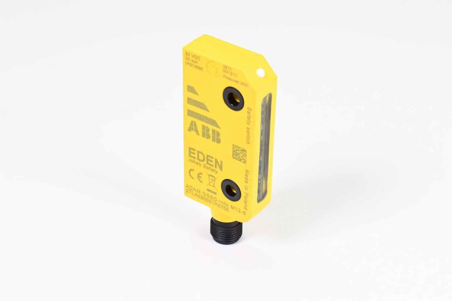 ABB 2TLA020051R5700, Adam OSSD-Info M12-8, Safety switch