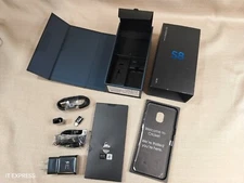 Samsung Galaxy S8 (SM-G950U) -  Box Only (no phone)  with Charger headset cable