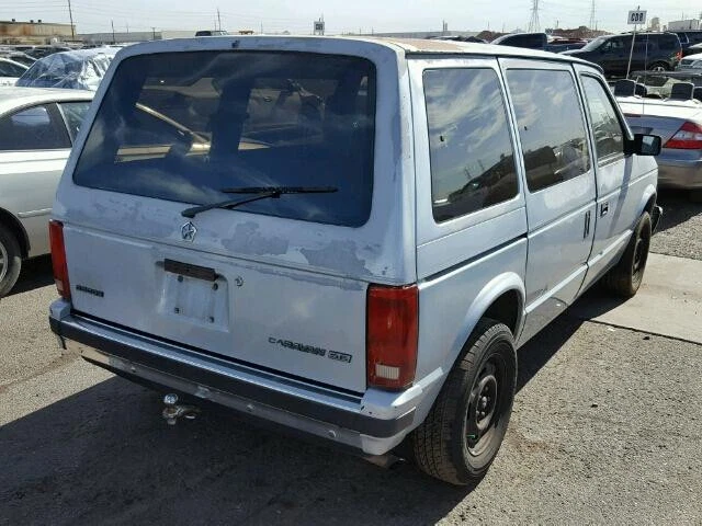 Caravana, Town & Country, Voyager: 1984, 1985, 1986-1990, puerta trasera derecha vidrio Foto 3 de 4