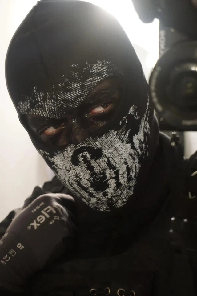 Máscara Keegan pasamontañas máscara esquí máscara fantasma Foto 3 de 4