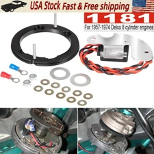 for Pertronix 1181 Ignitor Electronic Ignition Conversion Kit for Delco 8 Cylind