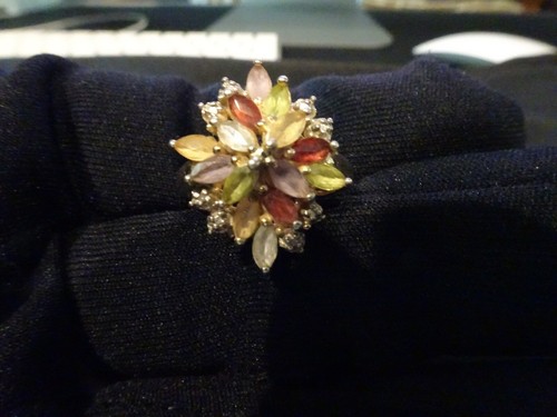 #700-ANELLO VINTAGE IN ARGENTO STERLING-925--MISURA 8 -- - Foto 14 di 14