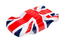 Custom Body U.K. Flag for ProSC10 1/10 Slash Truck Car Shell Cover 1:10