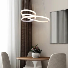 Modern LED Pendant Light Chandelier Ceiling Hanging Lamp Dinning Room Art Fixtur