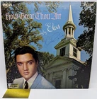 Elvis Presley Signed How Great Thou Art LP Vinyl Record Album RCA LSP-3758 COA