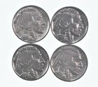 Buffalo Nickels Sharp Horn XF/AU - 1936 1936 1936 1937 Lot Collection *430