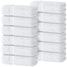 Hotel Collection 12-Piece Luxury Washcloths