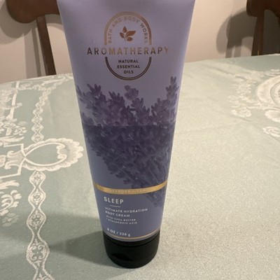 Bath & Body Works Aromatherapy Sleep Body Cream, Lavender Vanilla 8 oz Brand New