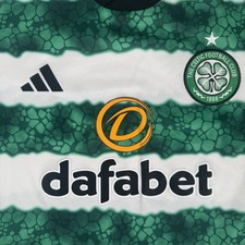 Rare Original Celtic 2023/2024 Home Football Shirt XL