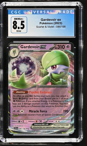 CGC 8.5 NM/Mint+ Gardevoir ex Scarlet & Violet