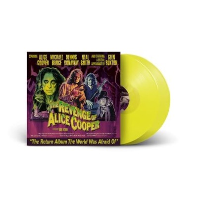 Alice Cooper - The Revenge Of Alice Cooper (2x YELLOW VINYL) - METAL *SEALED/COL