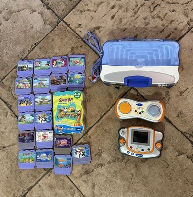 VTech V.Smile Pocket & V-Motion Learning System Console 20 Games + Controller