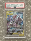 2019 POKEMON SM BLACK STAR PROMO #SM191 MEWTWO & MEW GX PSA 10 *Cracked Slab*