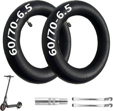 60/70-6.5 Inner Tube Scooter Tire 10 Inch Thickened Valve Extension Pack of 2