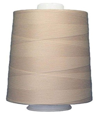 6000 Yard Apricot Blossom Omni Tex 30 Polyester Longarm Quilting Thread Cone