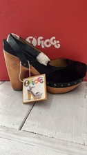 FLOGG Leather And Beech Wood Sandals, Brown EVO Insole Mod. V