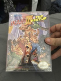 Ikari Warriors 3 III: The Rescue - Nintendo NES Authentic Tested CIB RARE 