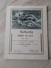 Certyfikat Zwycięzca Powiatowych Mistrzostw Fachamt V (R.f.L.) 1935 Szelostrza