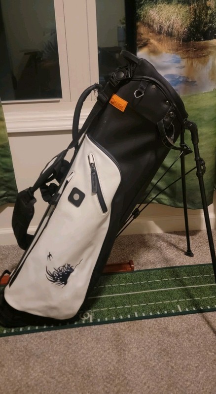 Stitch Golf SL2 Gen 1 Stand Carry Golf Bag 4 Way Black White SEE DESCRIPTION