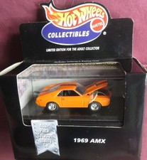 1969 Orange Amx 164 1999 Hot Wheels Collectibles In The Black Box