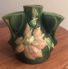 Roseville Pottery #50 Vase, Clematis