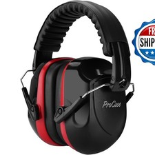 ProCase Hearing Protection Ear Muffs SNR 33dB Noise Cancelling