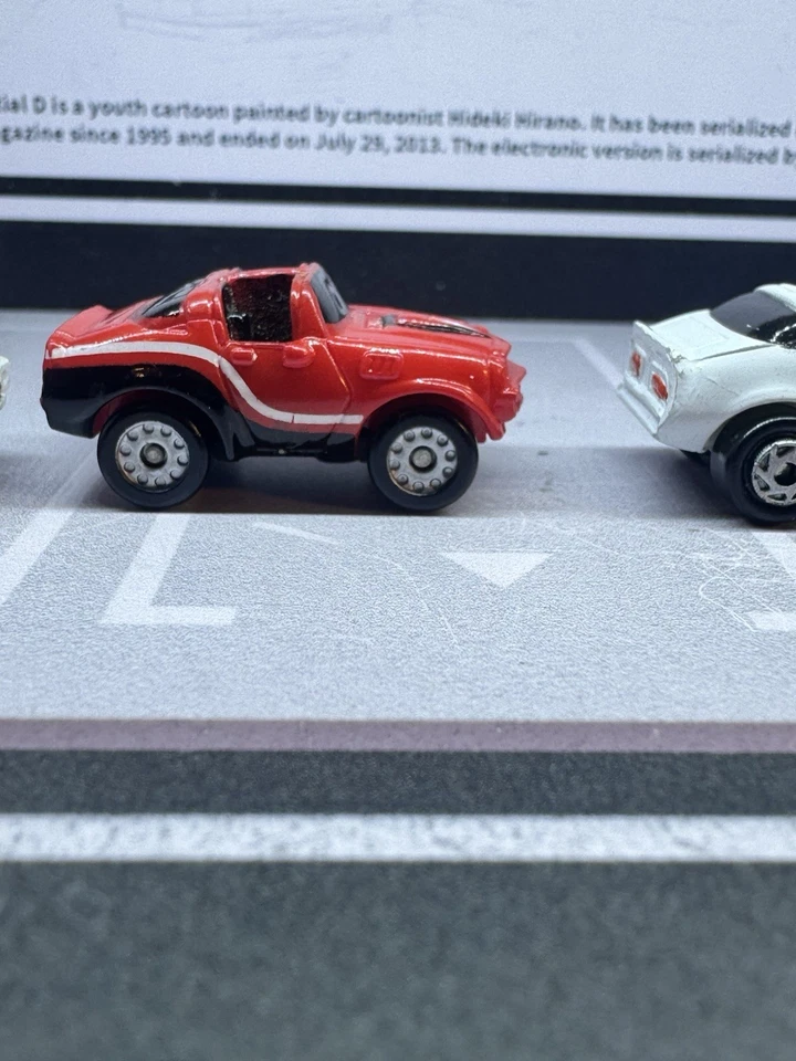 Lote De 4 Micro Máquinas Pontiac Firebird Trans Am T-Top 1987 De Colección Blanco/Rojo+ Foto 4 de 4