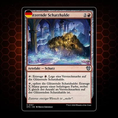 MTG - Glittering Stockpile/Glitzernde Schatzhalde - OTC - Deutsch - NM