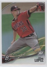 2016 Bowman Platinum Top Prospects Yoan Lopez #TP-YL 0a7