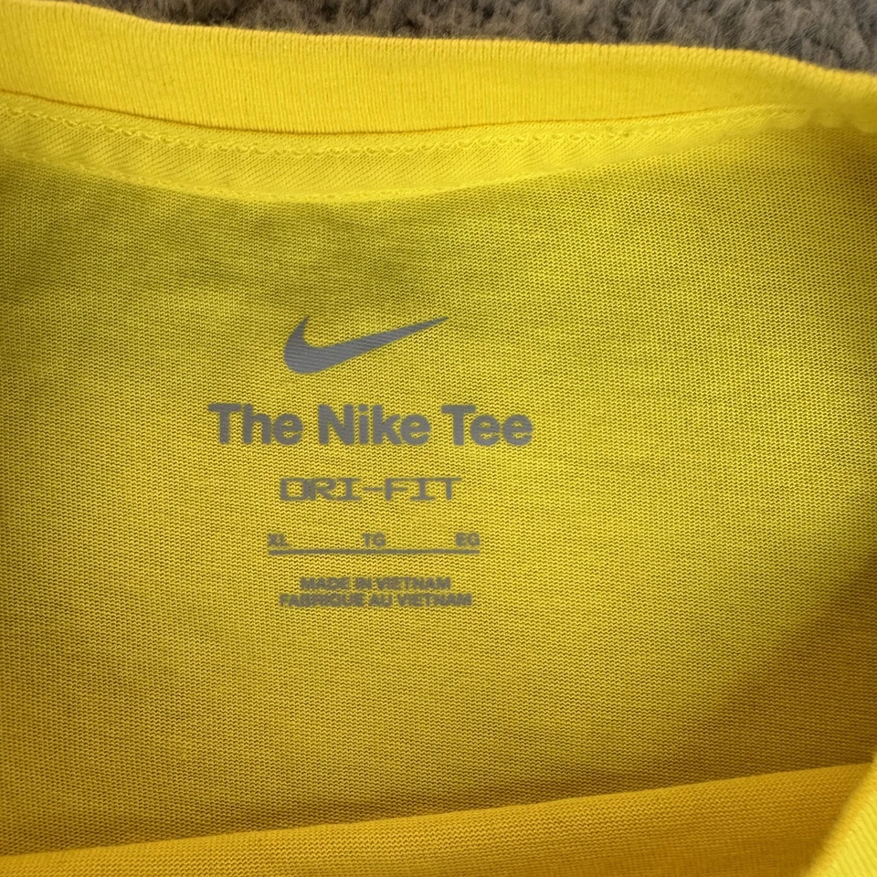 Camisa Hayward Field Para Hombres XL Amarilla 2023 USATF Campeonato Exterior Nike Dri Fit Foto 4 de 4