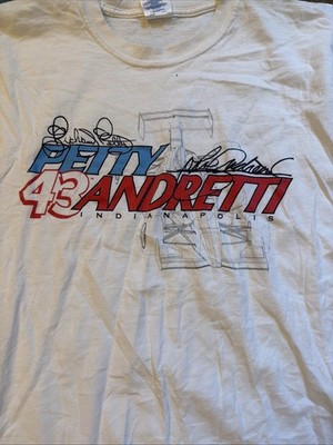 Vintage Richard Petty John Andretti Racing 43 Window World Racing XL