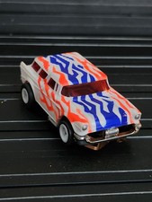 Tomy America AFX Turbo HO Slot Car 8795 WICKED WAGON CHEVY NOMAD - RUNS