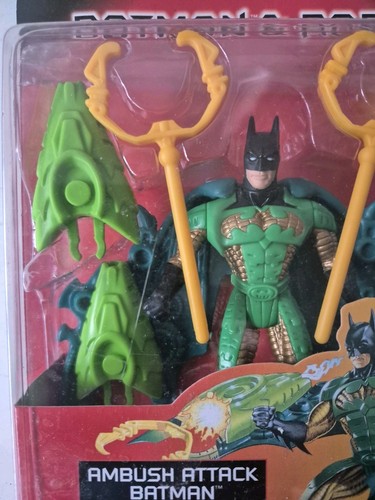 Batman & Robin Ambush Attack Batman Figure Kenner 1997 - Picture 2 of 11