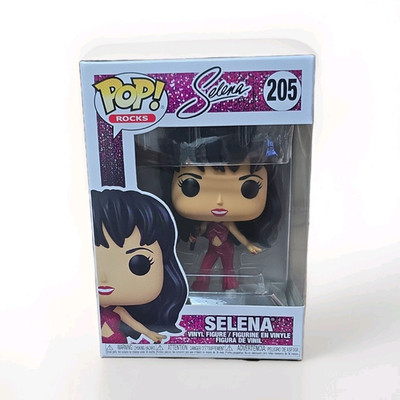 Funko Pop! Rocks Selena Vinyl Figure #205 Music Collectible Standard Size