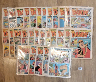 DANDY COMIC. 29 issues from Jan/Dec 1990. Full list below. (RefR97)