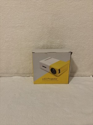 EEEKit 1080p Portable LED Mini Projector - White/Yellow NEW IN BOX FREE SHIP