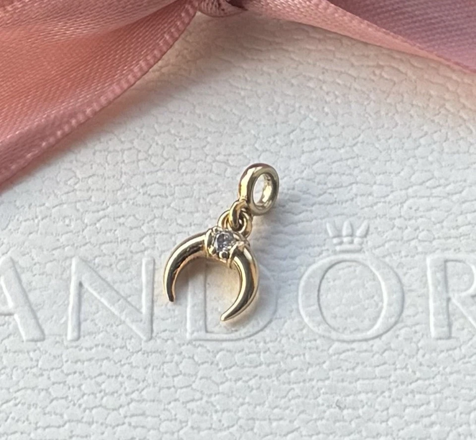 Original Pandora ME Anhänger  „Kraft des Mondes“ vergoldet #762692C01