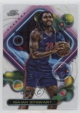 2023-24 Topps Cosmic Chrome White Hole Refractor Isaiah Stewart #44 11oq