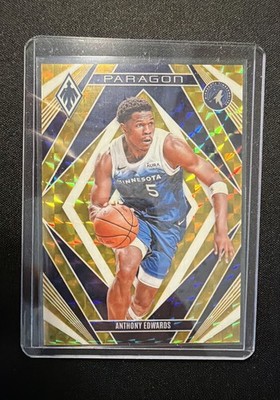 2023-24 Panini Phoenix - Paragon Anthony Edwards #9 Gold /10