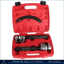 3pc Heavy Duty Coil Spring Compressor Strut Remover Installer Tool Suspension US