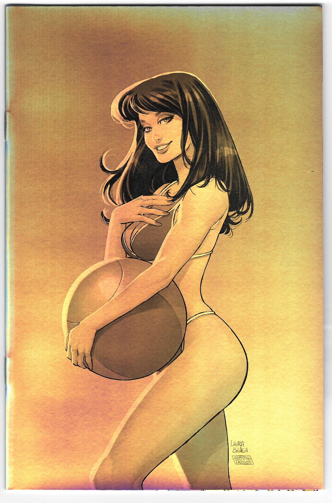 Betty & Veronica: Beach Party #1 Laura Braga She-Hulk variante de lámina casi nueva limitada a 10