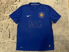 Vintage Manchester United 40 th Nike Third Soccer Jersey 2008 AIG Size L