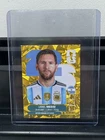 2026 Panini World Cup Lionel Messi Gold Crumple Sticker #ARG17 Online Exclusive
