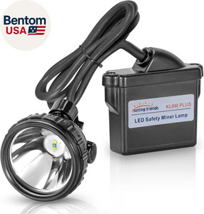 Lampe Frontale LED KL4M(A).Plus Haute Puissance - 20h Autonomie, étanche, Pour Mine/camping - Neuf