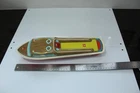 Vintage Tin Boat Ca. 1960's Ohio Art 14" Long Nautical Collectible Toy