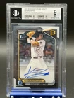 2024 Bowman Chrome Draft Konnor Griffin On Card 1st Bowman Auto Graded BGS 9