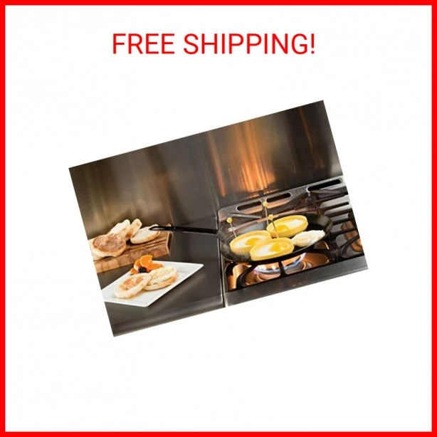 Anillo de huevo de silicona Lodge, amarillo Foto 2 de 2